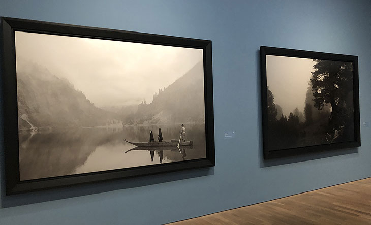 "Im Wald" Erwin Olaf. Unheimlich schön - Ausstellung in der Kunsthalle München (©Foto: Martin Schmitz)